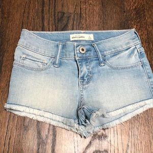 Girls Abercrombie Jean shorts